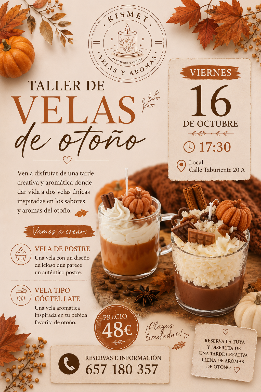 TENERIFE OCTUBRE: velas de otoño