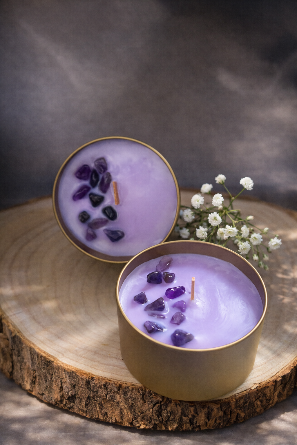 Lavanda y amatista