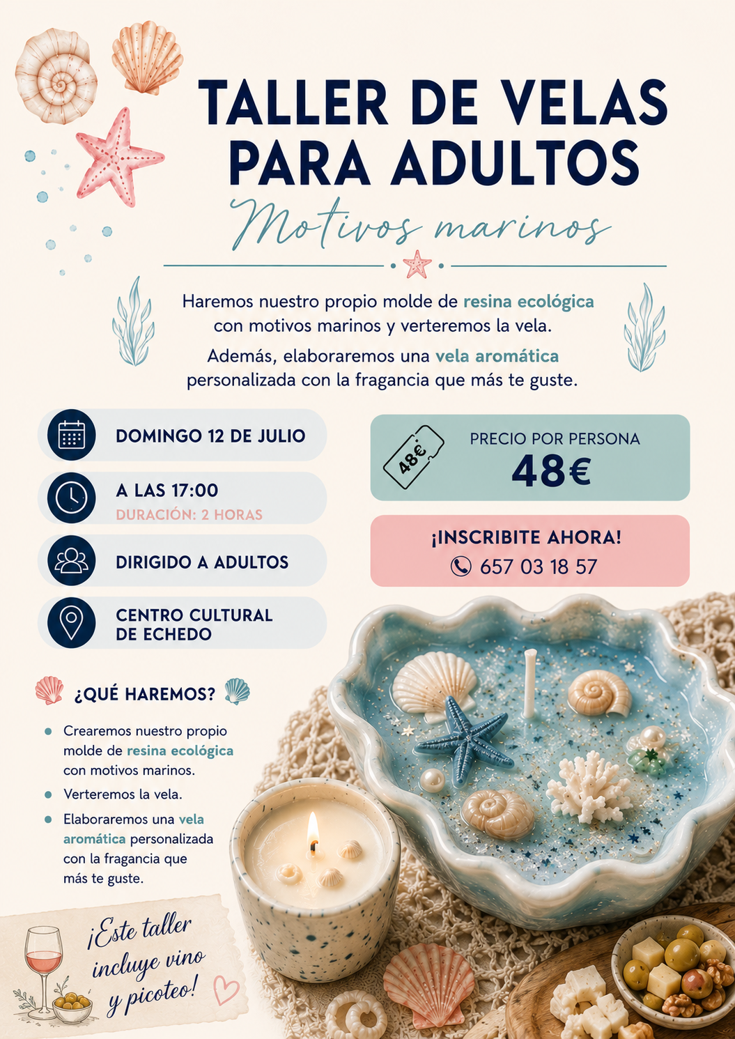 EL HIERRO JULIO: Velitas del mar