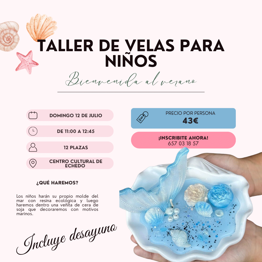EL HIERRO JULIO: Velitas del mar para niños
