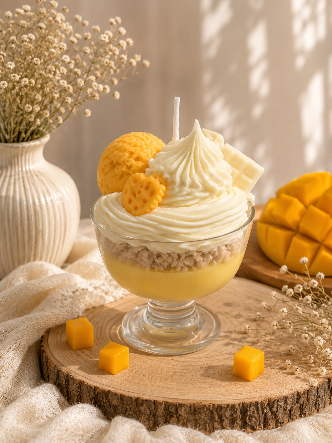 Helado de mango
