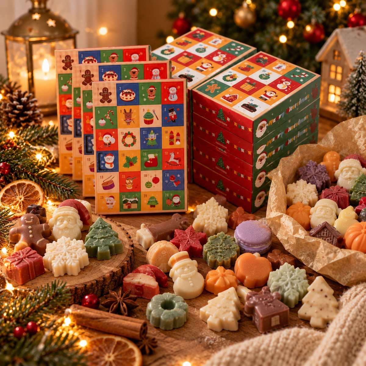 Calendario adviento waxmelts