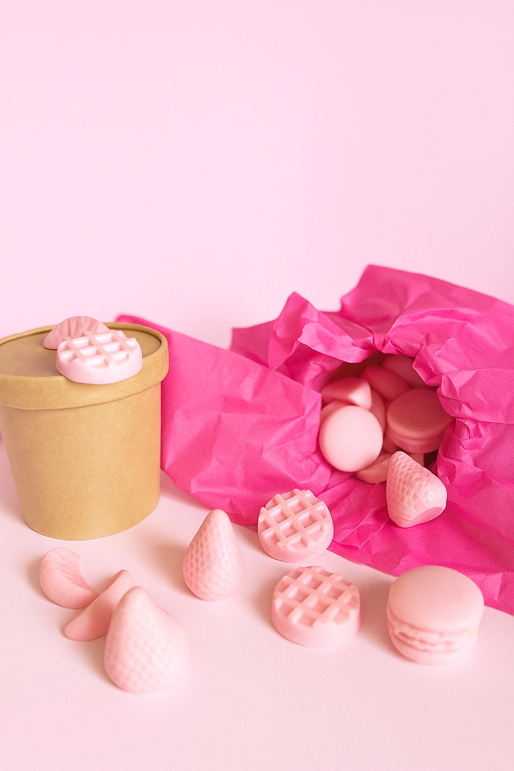 Waxmelts fresas con nata