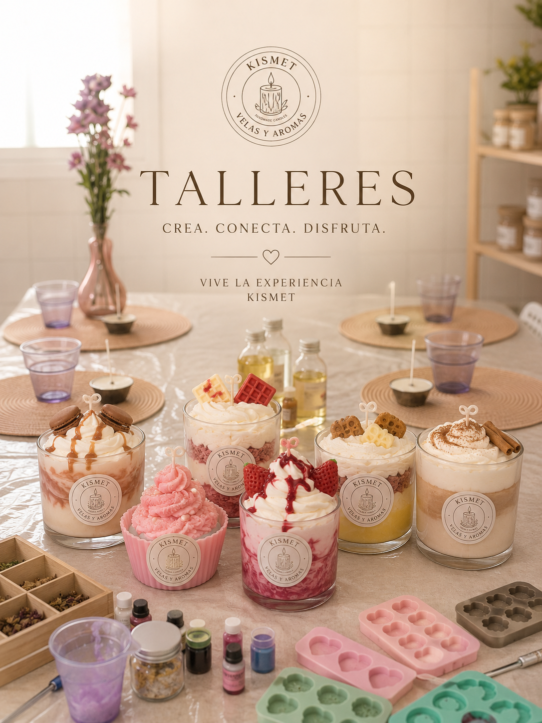 TALLERES DE VELAS Y WAX