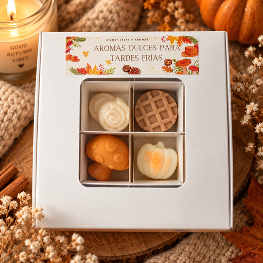 Pack Melts Aromas dulces para tardes frías