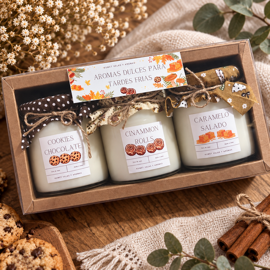 Aromas dulces para tardes frías