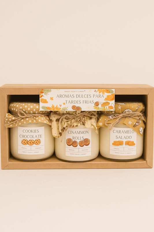 Aromas dulces para tardes frías