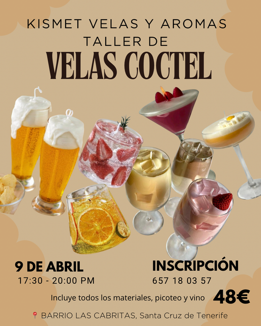 TENERIFE ABRIL: velas de cóctel