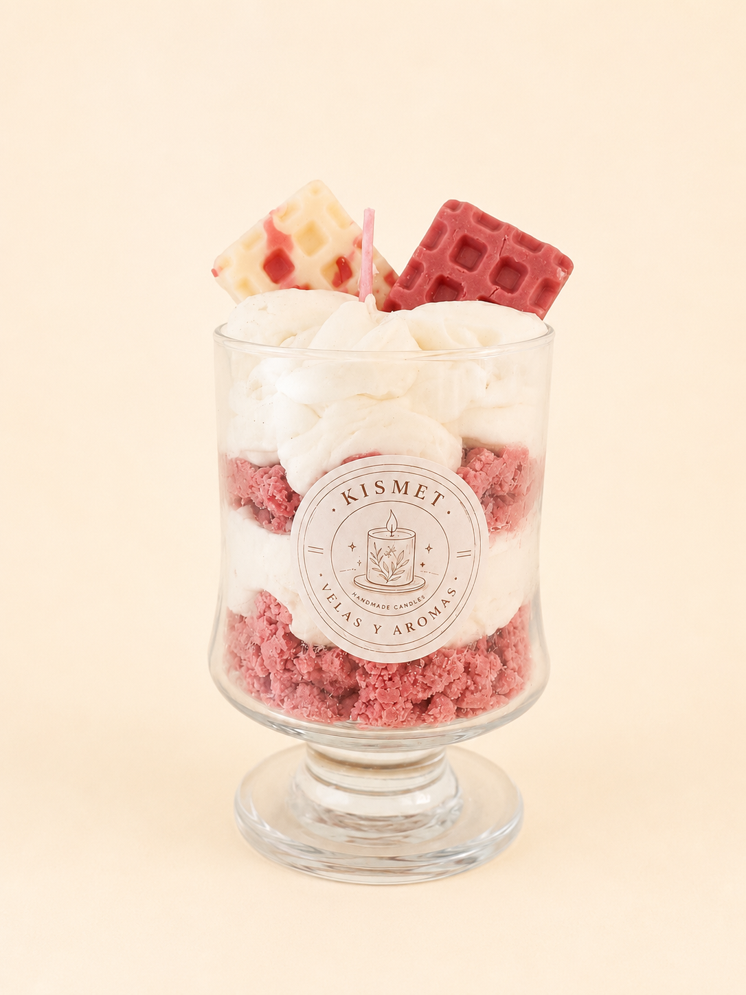 Red velvet y chocolate blanco
