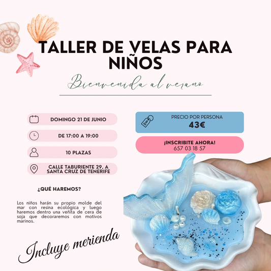 TENERIFE JUNIO: Taller niños verano