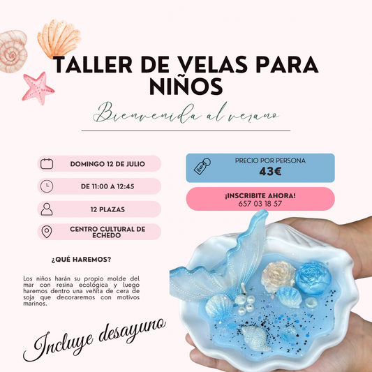 EL HIERRO JULIO: Velitas del mar para niños