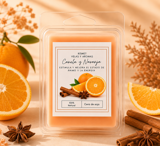 Waxmelts naranja y canela