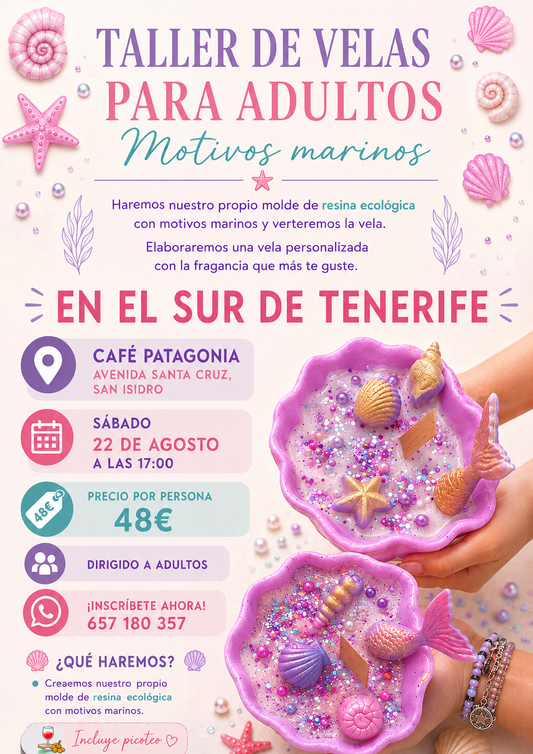 TENERIFE AGOSTO: velitas del mar